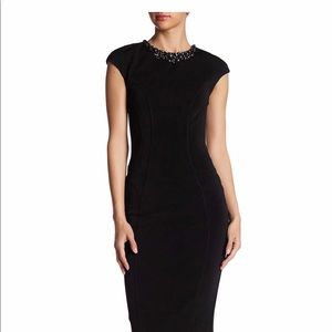 Ted Baker Black Dardee Embellished Bodycon Short C